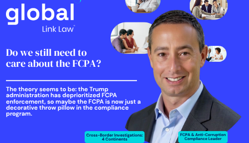 Do we still need to care about the FCPA?