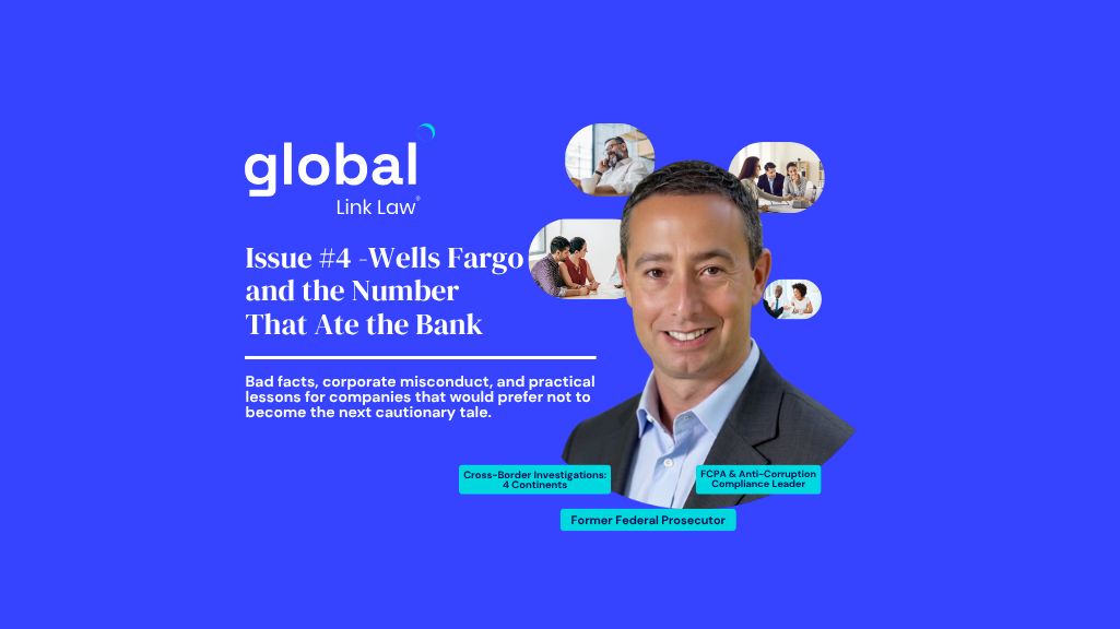 Issue #4 — Wells Fargo and the Number That Ate the Bank