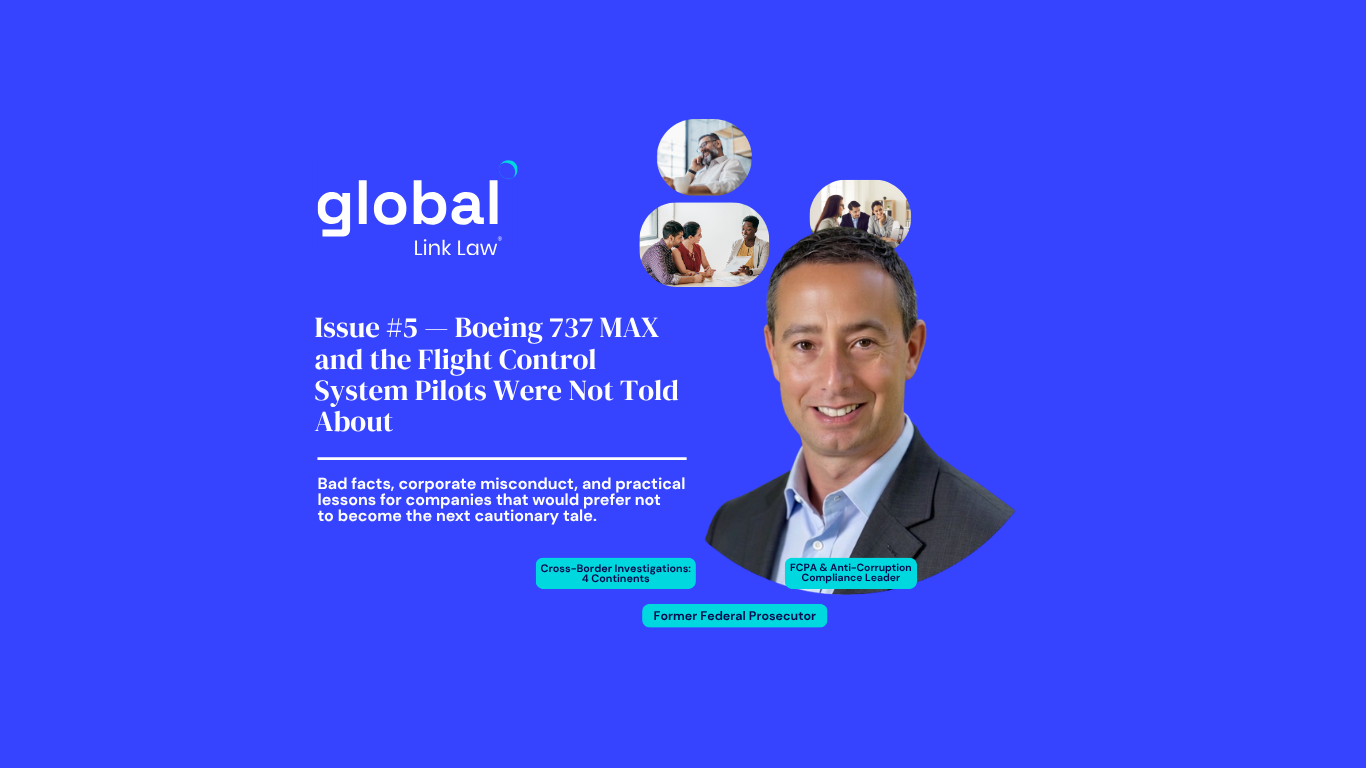 Issue #5 — Boeing 737 MAX and the Flight Control System Pilots Were Not Told About