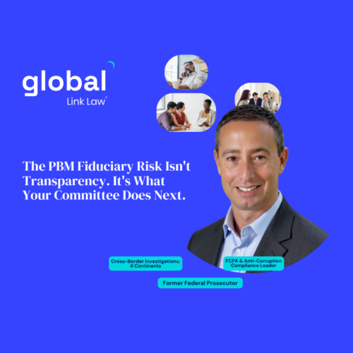 The PBM Fiduciary Risk Isn’t Transparency. It’s What Your Committee Does Next.