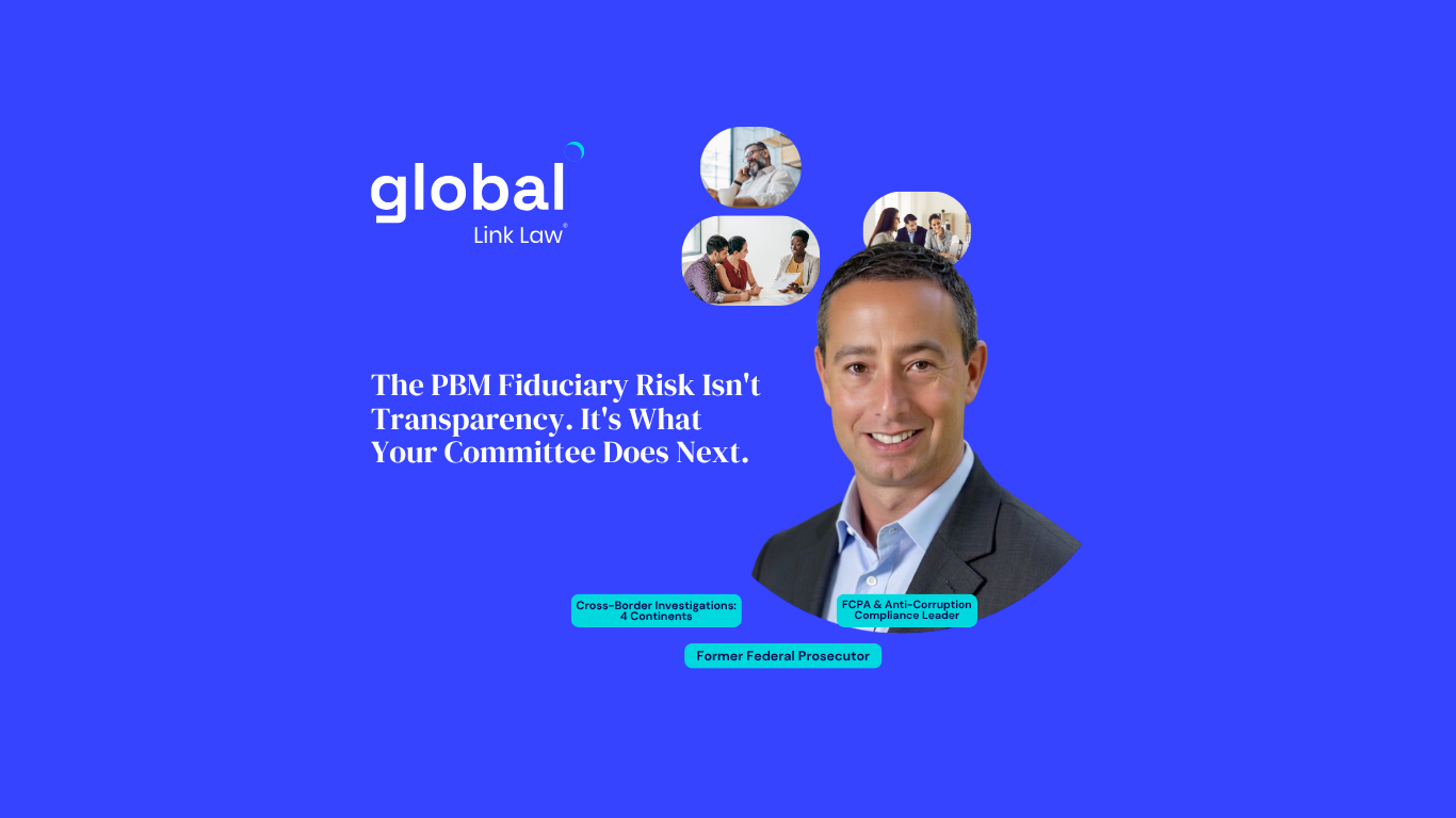 The PBM Fiduciary Risk Isn’t Transparency. It’s What Your Committee Does Next.